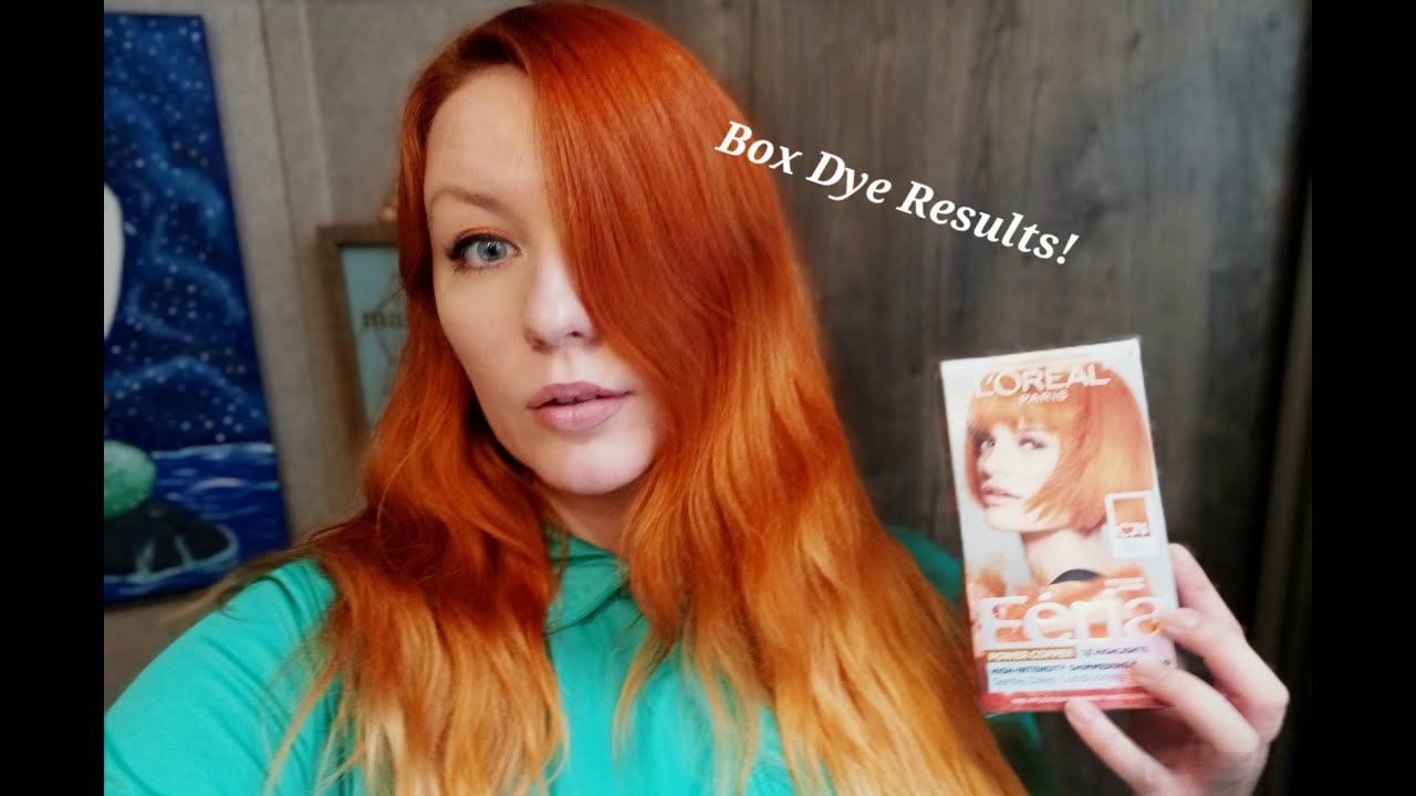 Loreal Feria: Intense Copper!! Beautiful Results