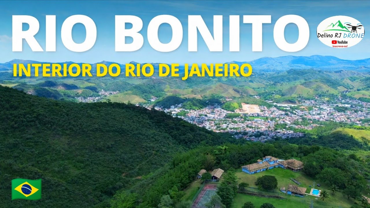 Rio Bonito #imagemaerea #cidade #drone 