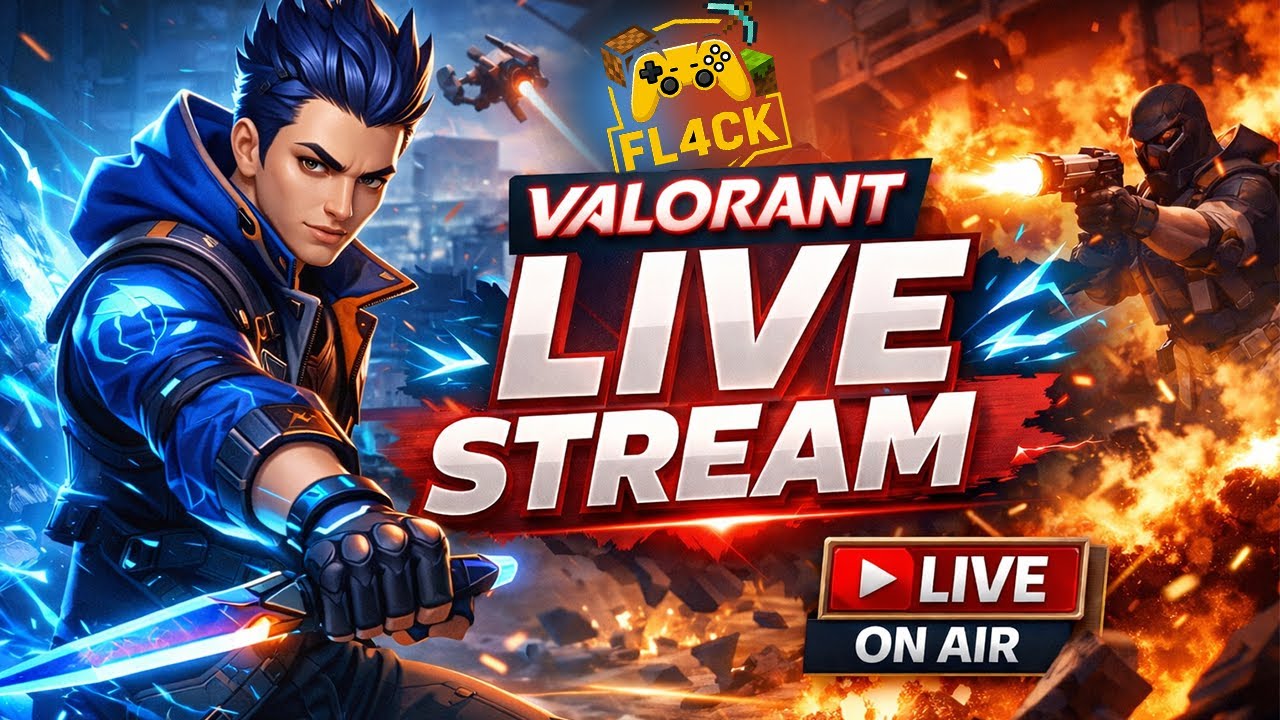 Chill Night, Sharp Aim | FL4CK Live #valorant #livestream #valorantlive