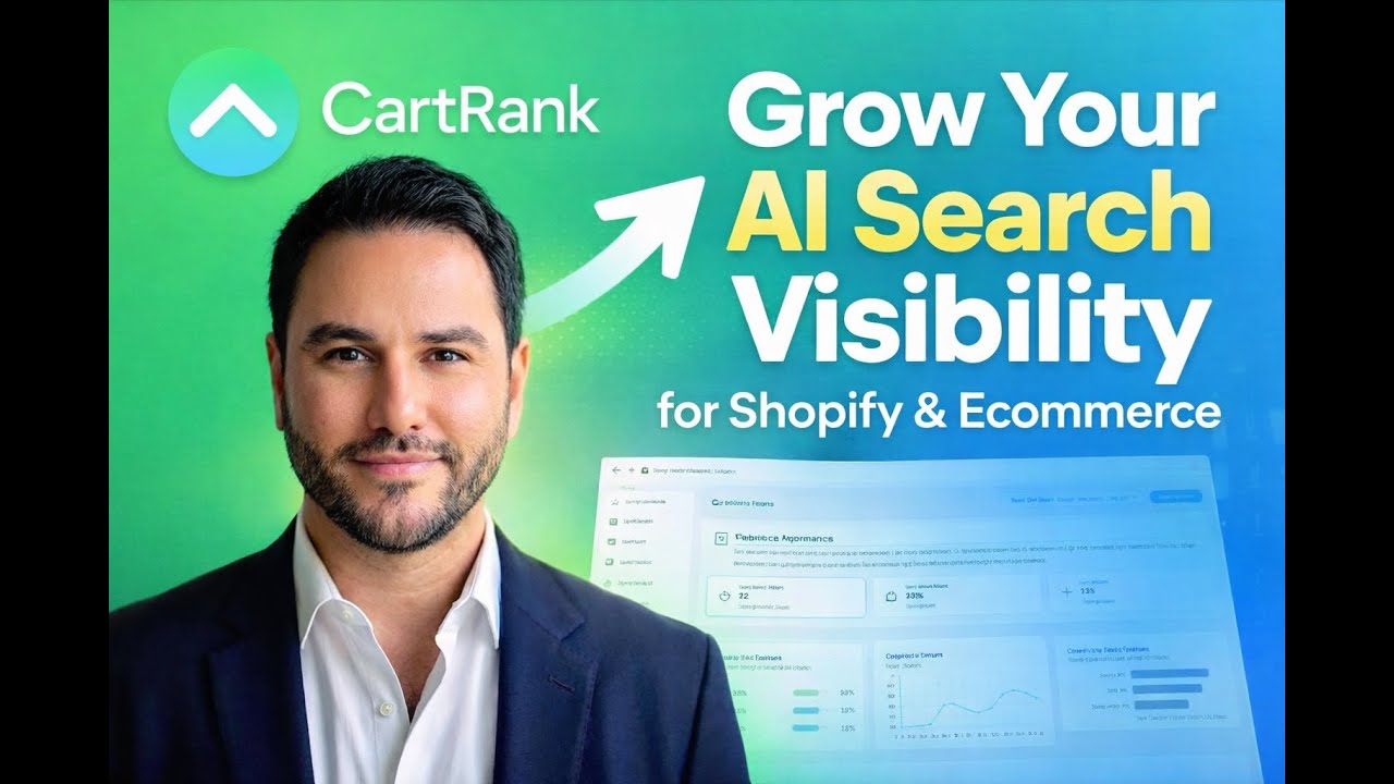 CartRank Dashboard Walkthrough: Track Your Shopify Brand's AI Search Visibility