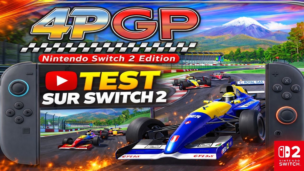 4P GP : Test complet sur Nintendo Switch 2 | ENFIN un JEU de F1