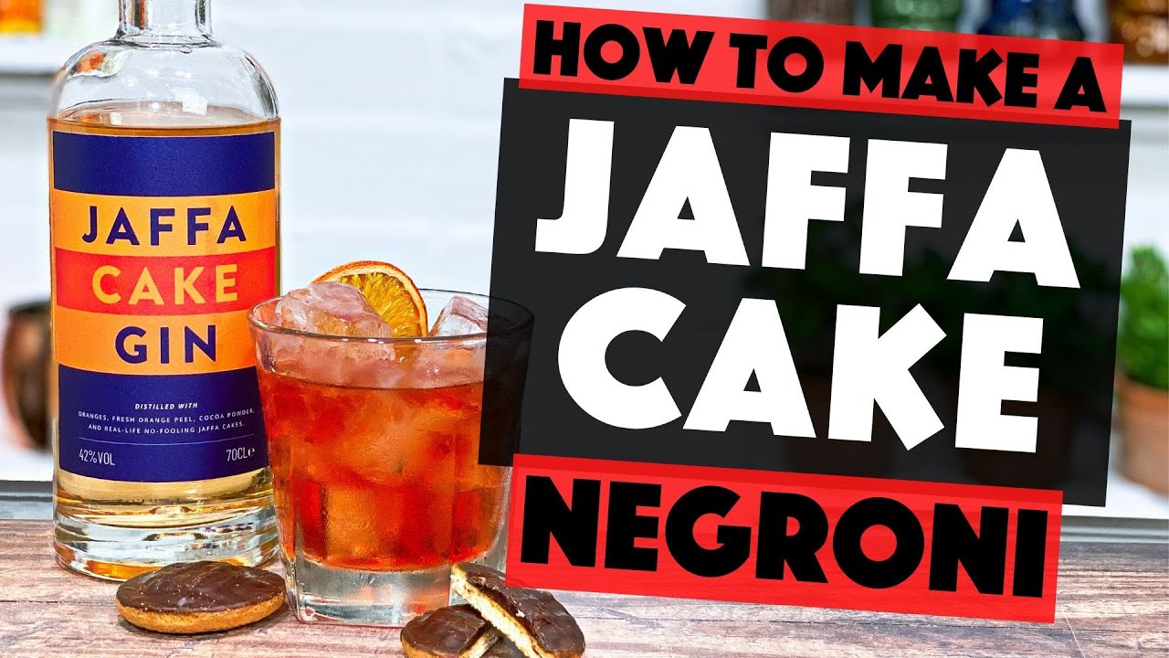 Perfect Negroni Cocktail | How to make with a Jaffa Cake Orange Twist!
