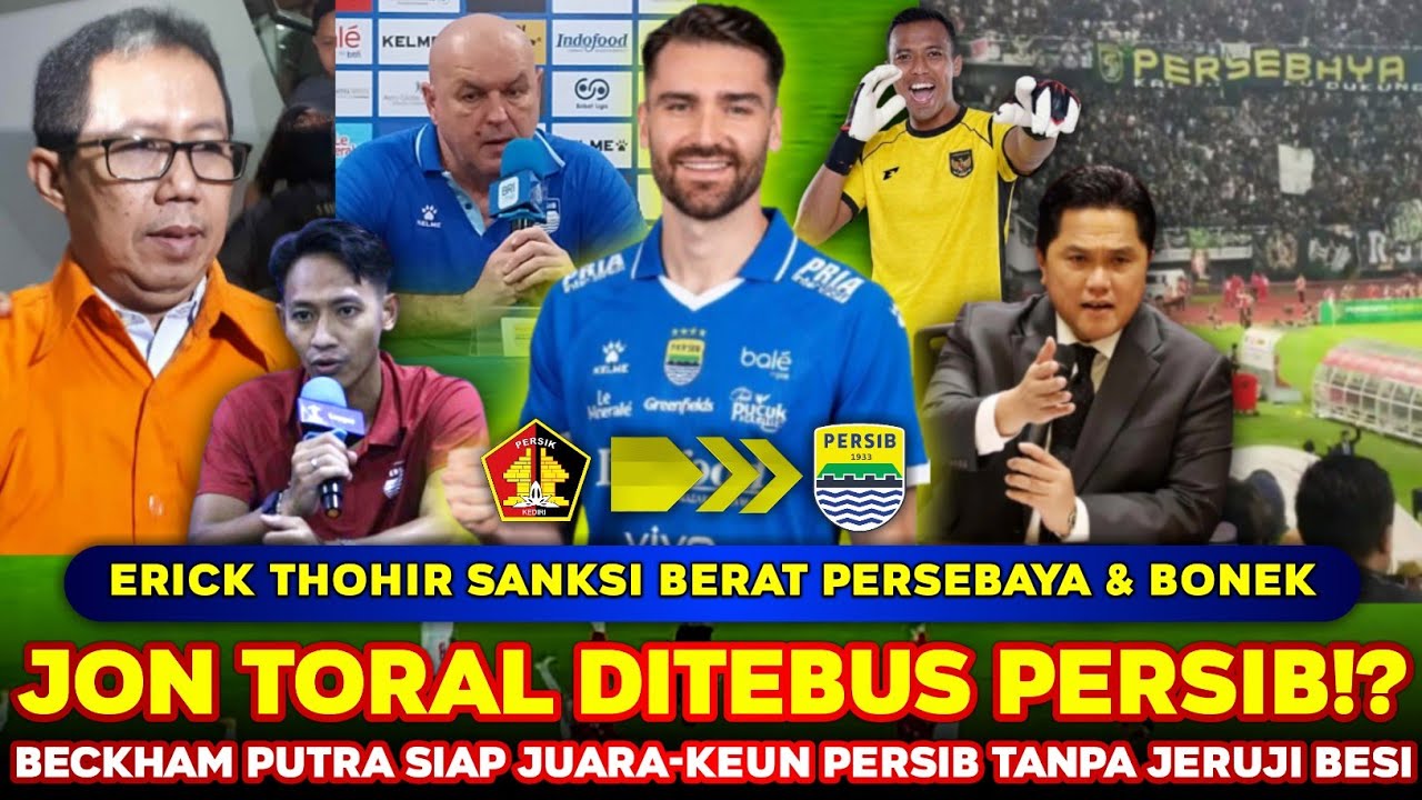 HAHA MAMPUS🤣 SANKSI PERSEBAYA❗ Bojan INGIN Jon Toral❗❓ Teja TIBA-TIBA Dipanggil Timnas❗❓ Borneo vs 