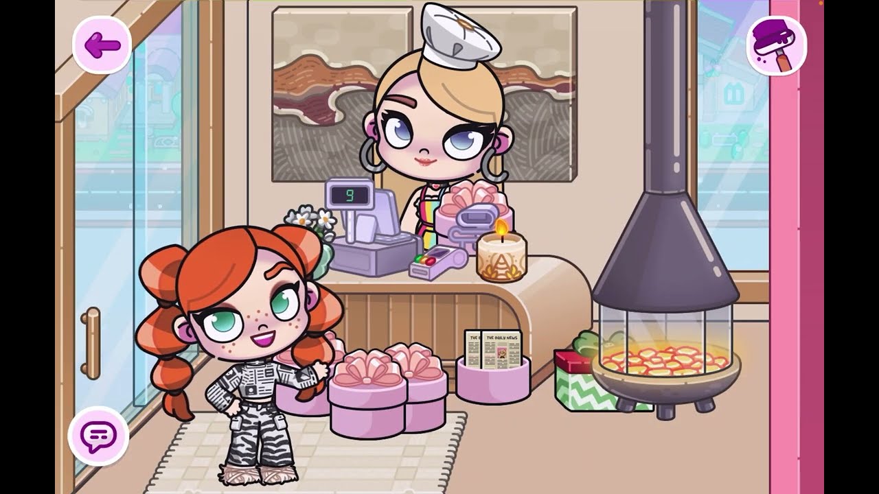 1 день роботи у пекарні в (AVATAR WORLD)🎀😍🧁🍩