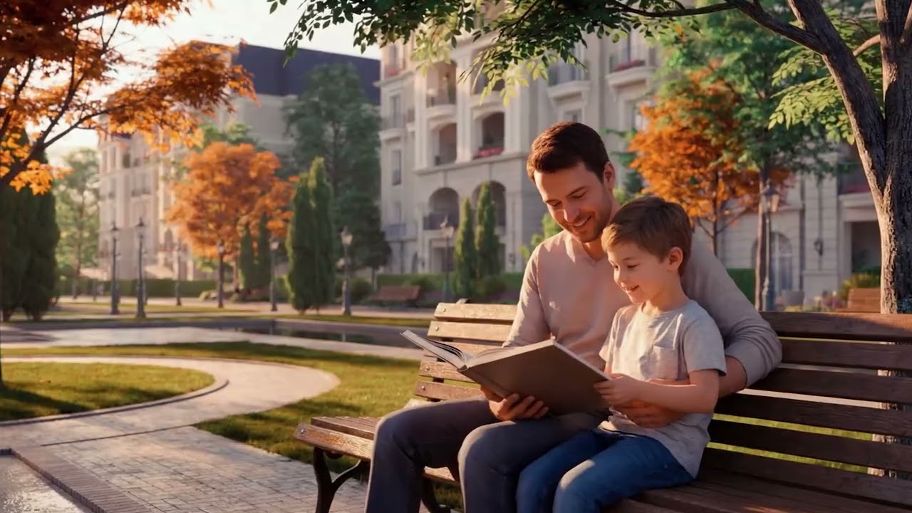 مرحلة Park crown – أسلوب حياة متكامل في نايل بوليفارد | القاهرة الجديدة