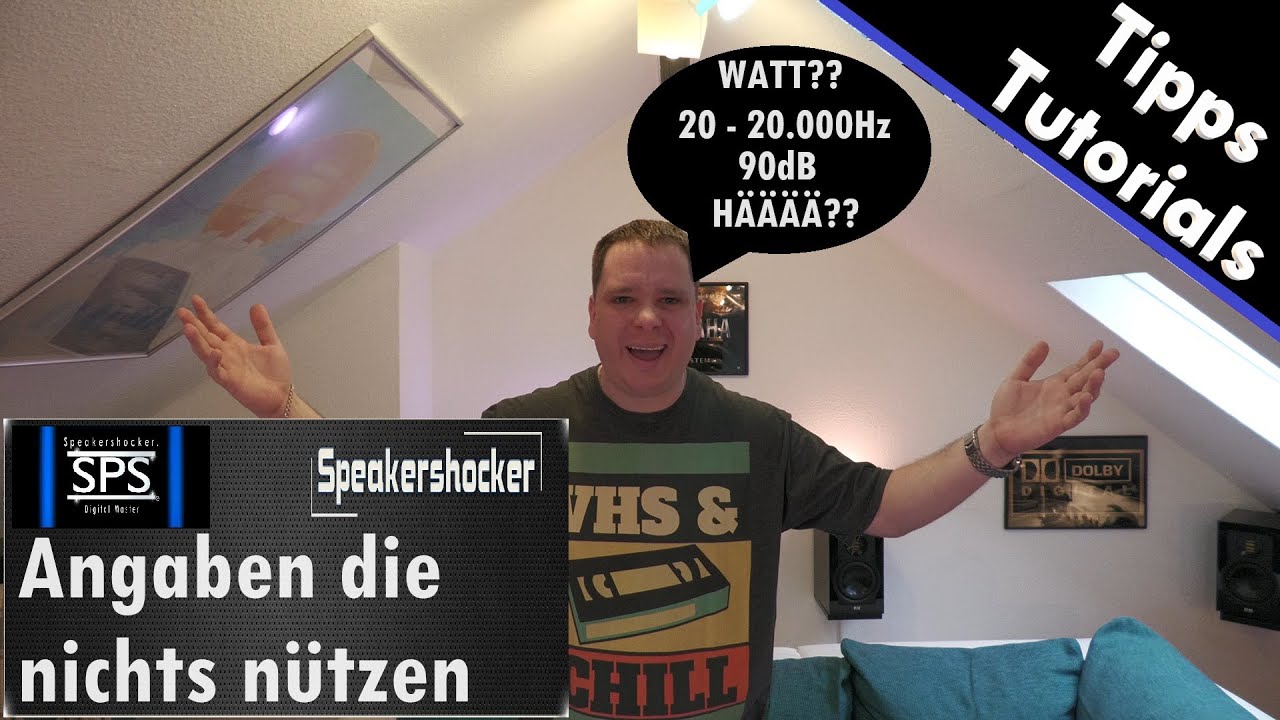 Nutzlose Angaben bei Verstärker / Lautsprecher? Worauf muss man achten?
