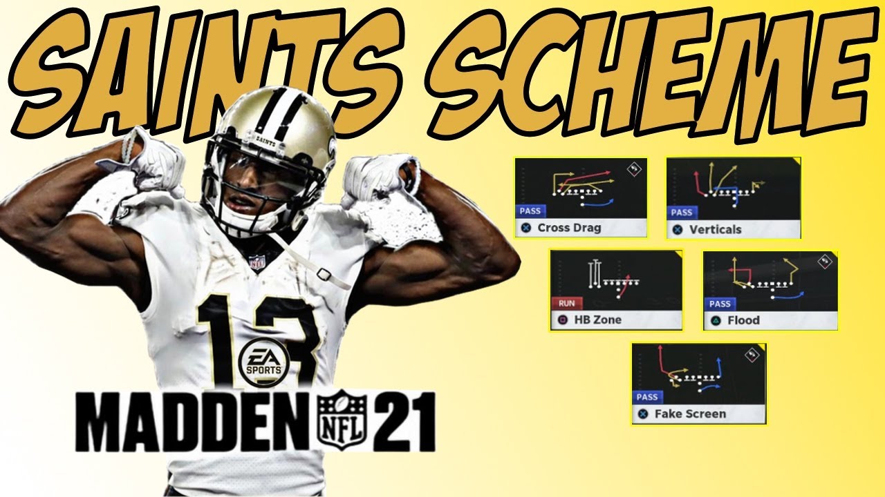 Madden 21 Saints Scheme | Beat Every Coverage!