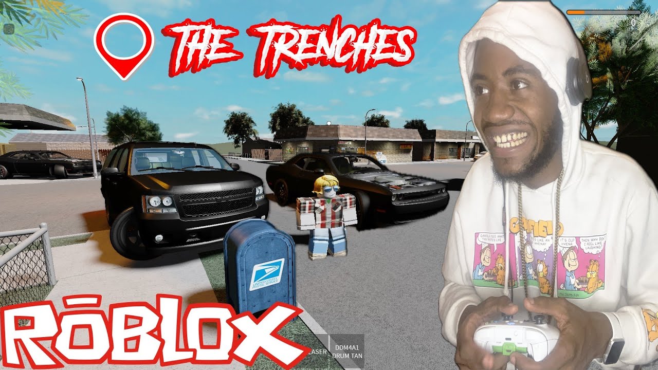 I Ended Up In The Trenches Of Roblox🤣 (REALISTIC HOOD TESTING)