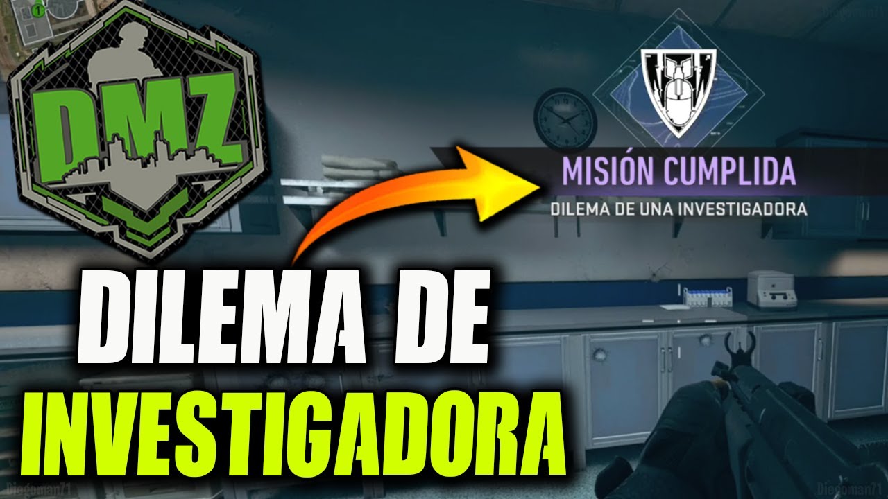 DILEMA DE UNA INVESTIGADORA❗【DMZ】BLACK MOUS NIVEL 3 | TEMPORADA 4 WARZONE  |