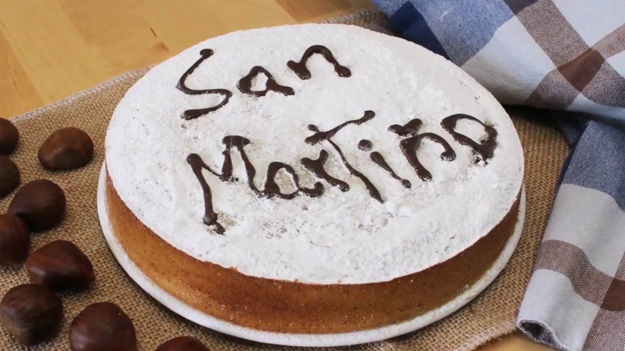 Tarta de castañas San Martiño