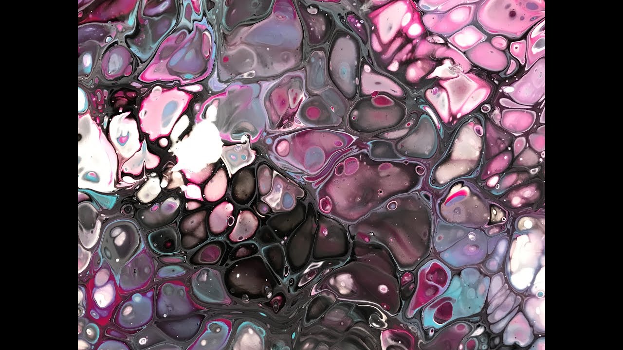 #09 TUTORIAL ACRILICOS FLUIDOS (Acrylic Pouring) en Español - 