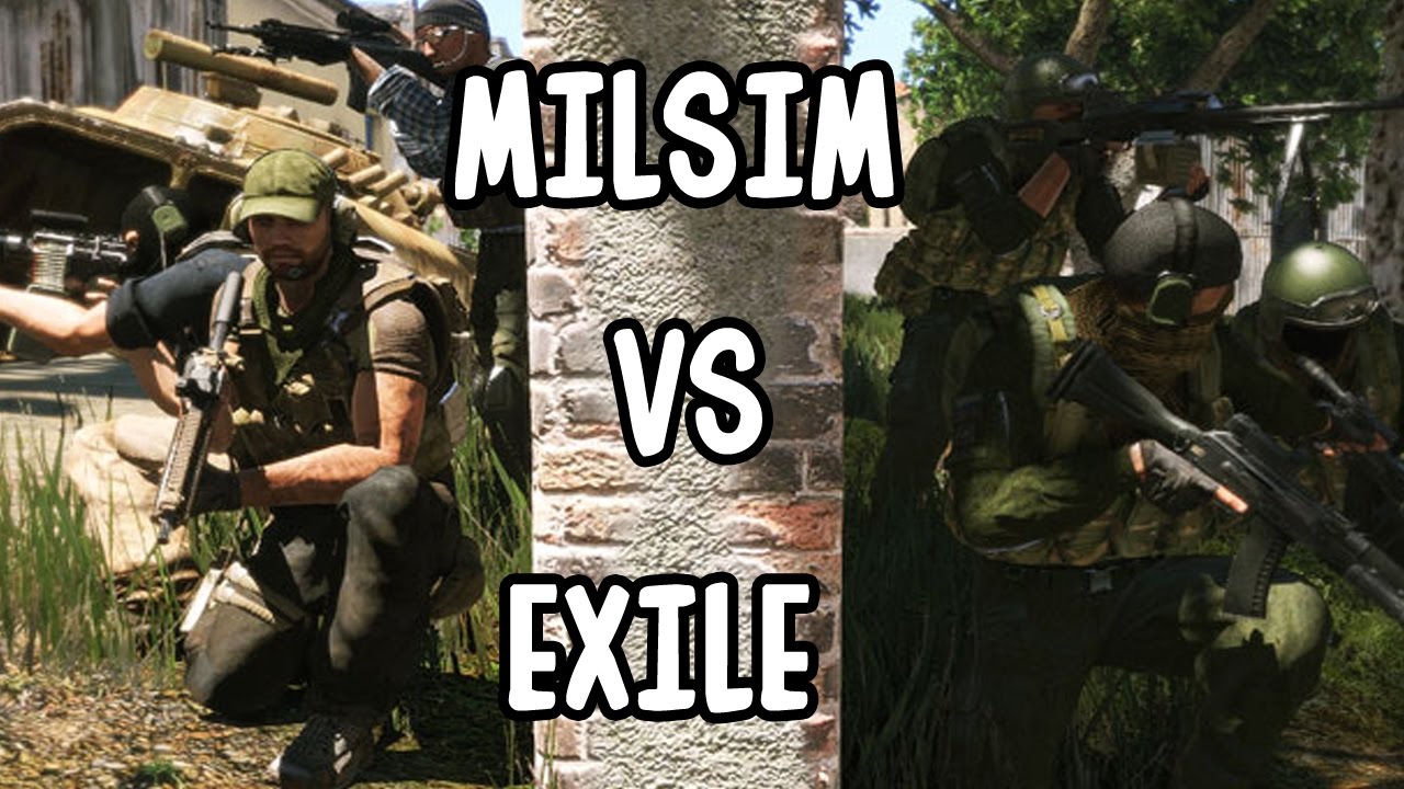 ARMA 3 - MILSIM GROUP VS EXILE GROUP - PvP