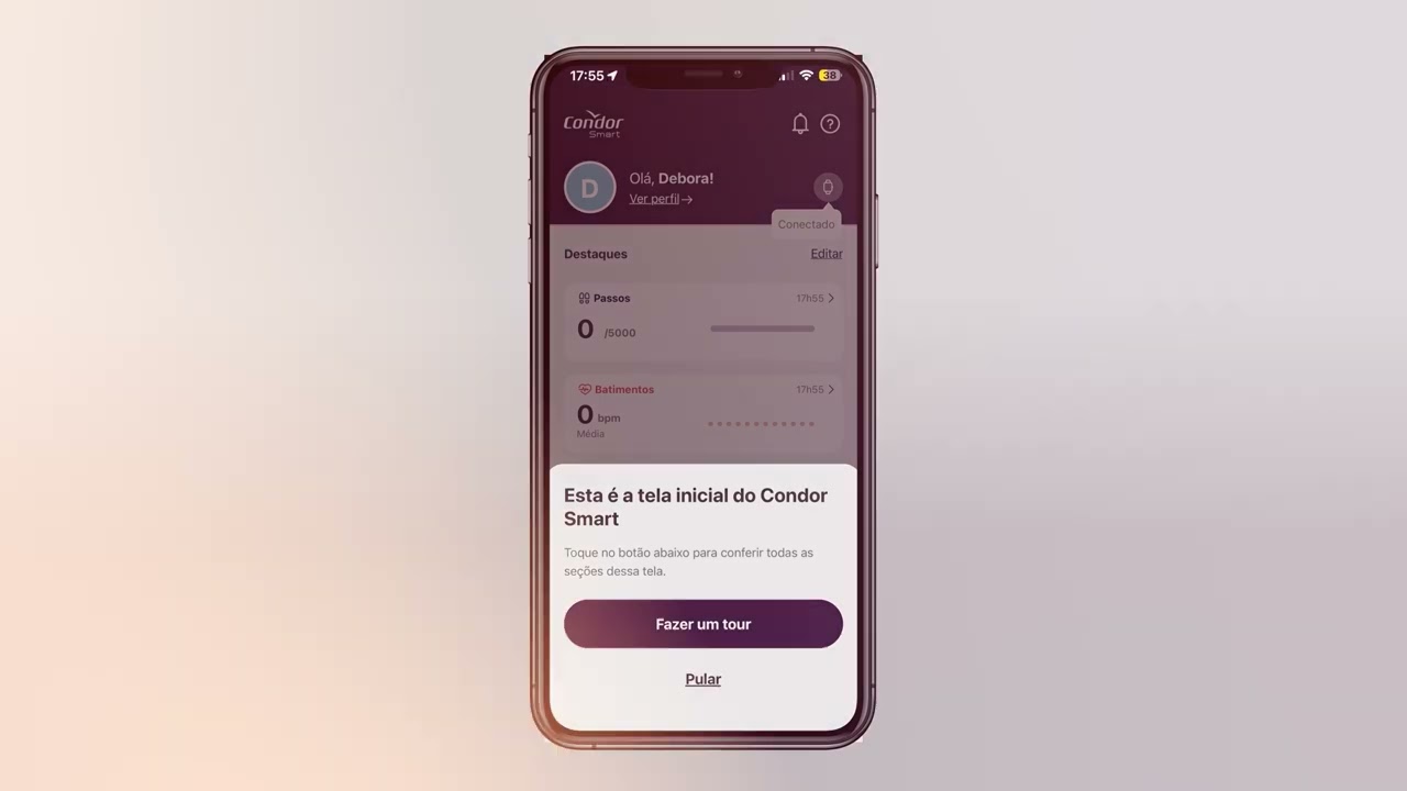 CONDOR  SMART - COMO CONECTAR