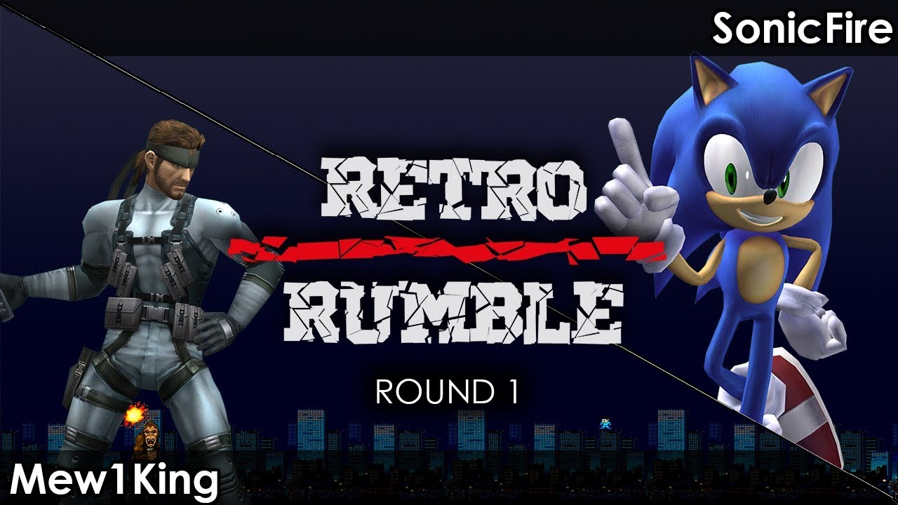 Project M: Mew1King (Snake) V SonicFire (Sonic) - Retro Rumble Tournament SSBPM