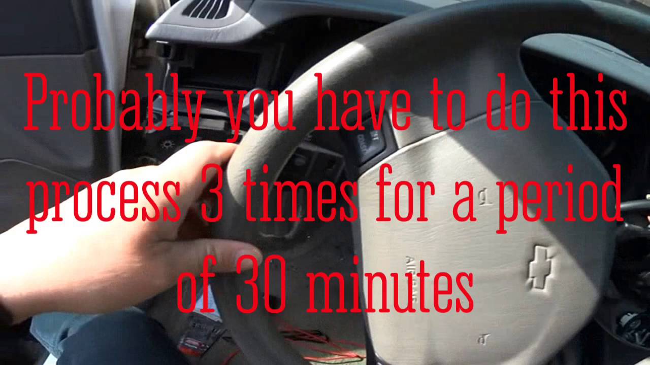 How to do a bypass on a Passkey III on a 03 Chevy Impala Anti Theft system