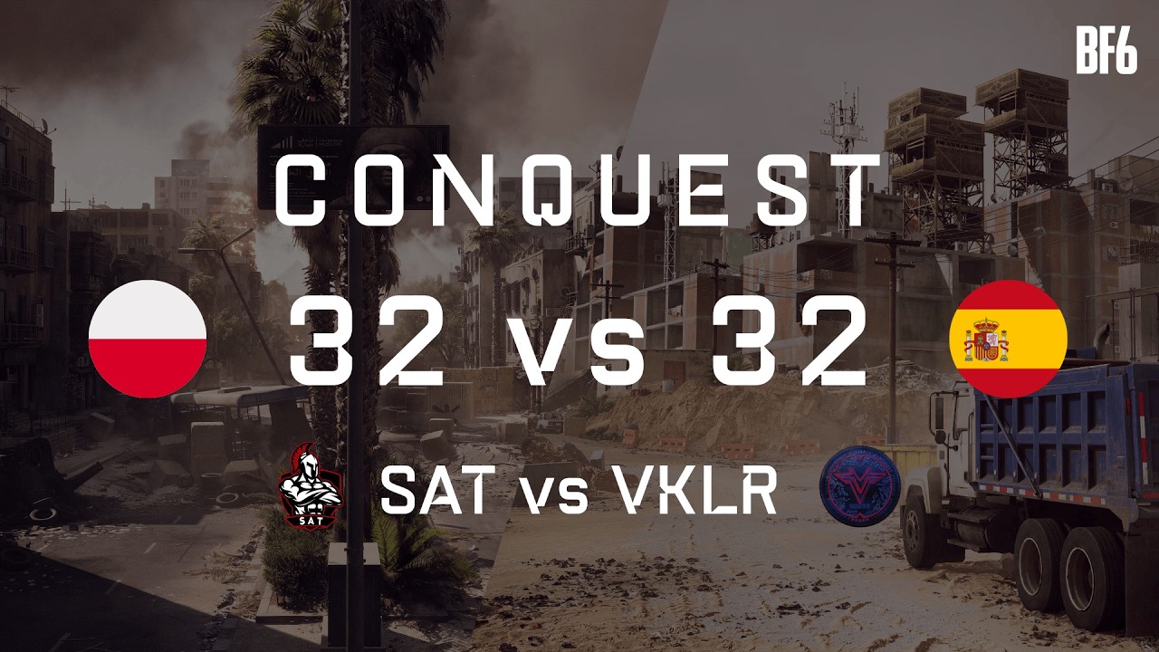 BATTLEFIELD 6 - [PL] vs [ESP] (32 vs 32) | POV - by SAT_Scream