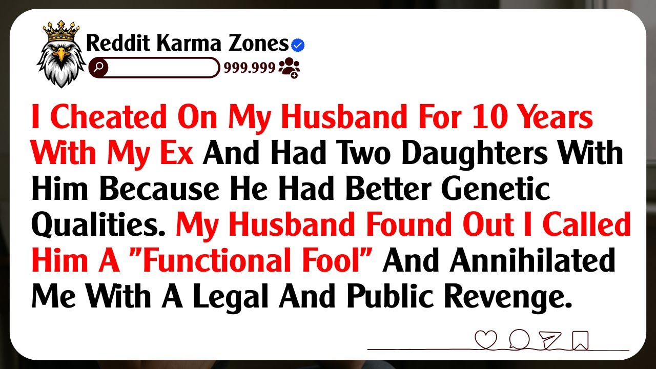 I Cheated On My Husband For 10 Years With My Ex And Had Two Daughters With Him Because He Had...