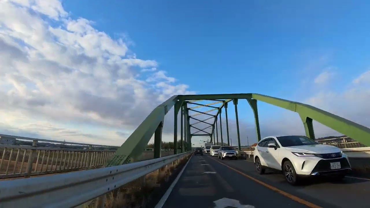 早朝の田園ドライブ｜天使の梯子と朝の光｜Chiba Countryside Morning Drive in Japan