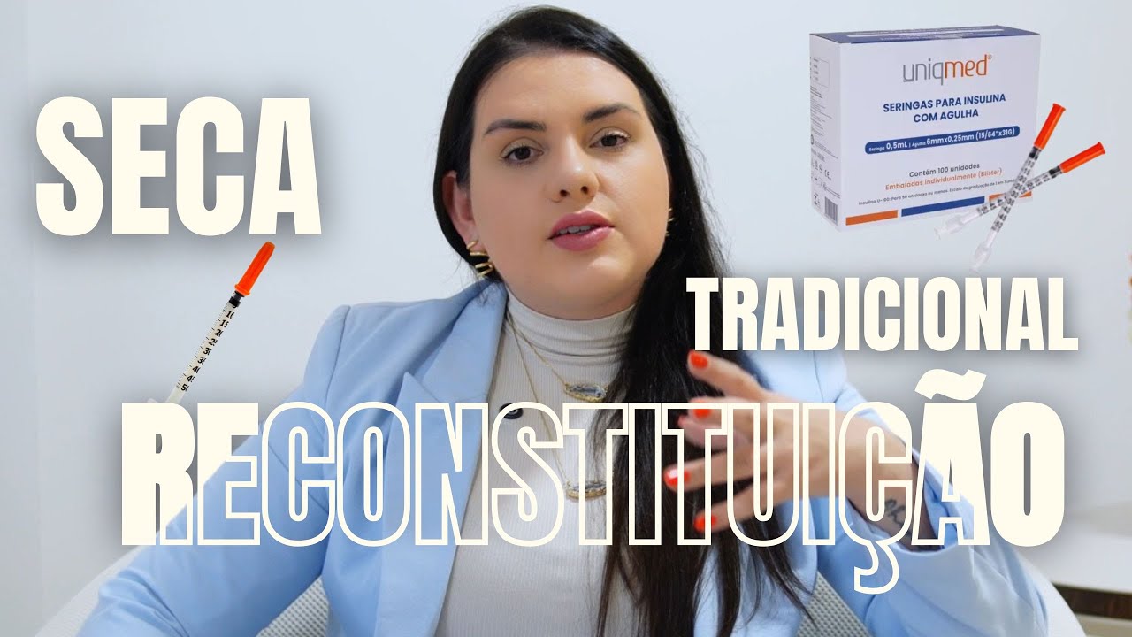 Voc&ecirc; est&aacute; diluindo botox errado ? Aprenda a RECONSTITUI&Ccedil;&Atilde;O certa de botox de uma vez por todas!