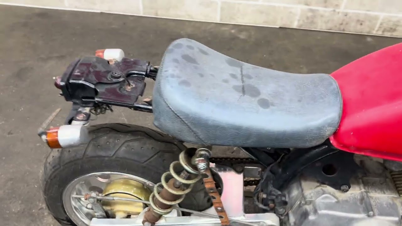 ヤフオク出品車両　MONKEY Z50J 25480km バンガレ