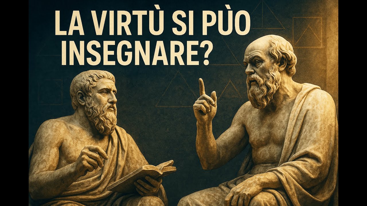 Platone e il Menone: la virt&ugrave; si insegna? | Conoscenza come reminiscenza (spiegato facile)