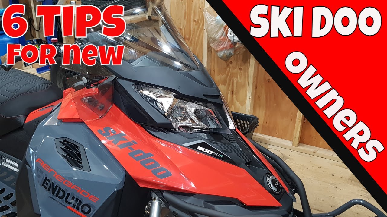 Я покажу вам 6 советов для владельцев Ski Doo.