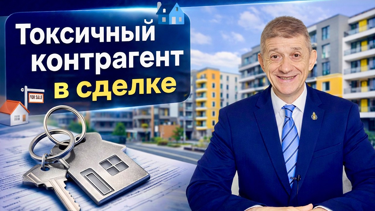 Токсичный контрагент в сделке. Видео №93.