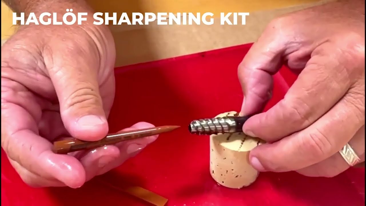 How to use Haglof Sharpening kit