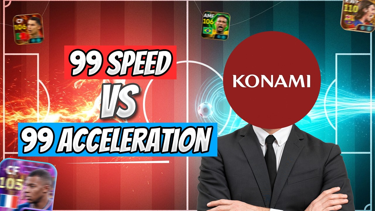 В eFootball 2026 скорость против ускорения &ndash; какой показатель лучше?