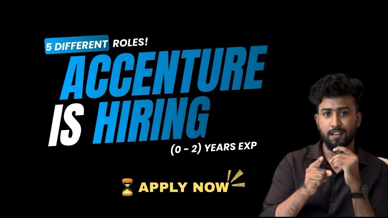Accenture Recruitment 2026 | Freshers and Experienced can Apply 