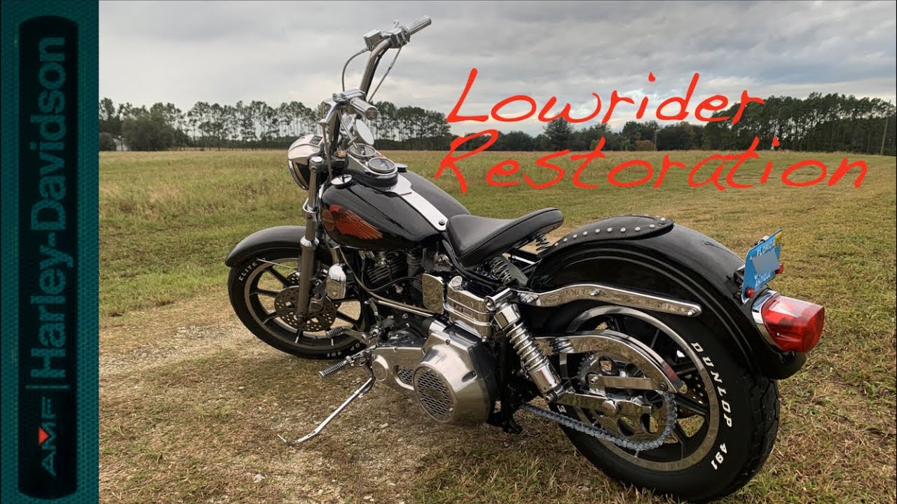 The Lowrider Restoration - AMF Harley Davidsion FXS