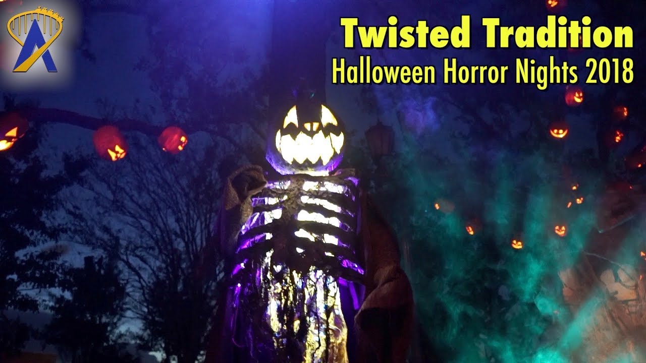 Twisted Tradition Scare Zone at Halloween Horror Nights 2018