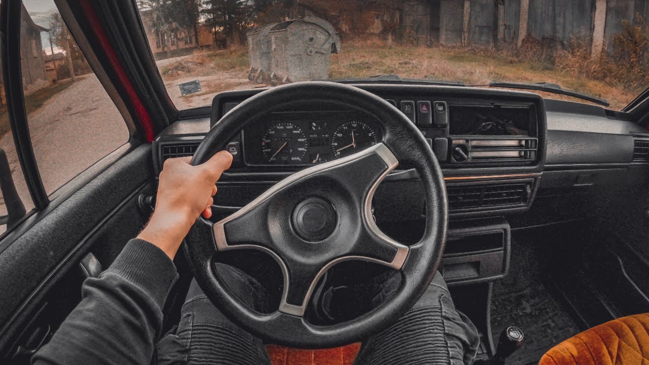 Volkswagen Golf 2 1.3 ( 50HP ) 1986 POV Drive