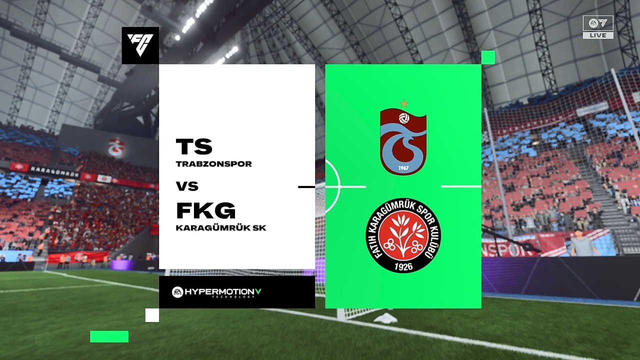 EA Sports FC 26 | Trabzonspor vs Karagümrük - Super Lig | Gameplay PS5