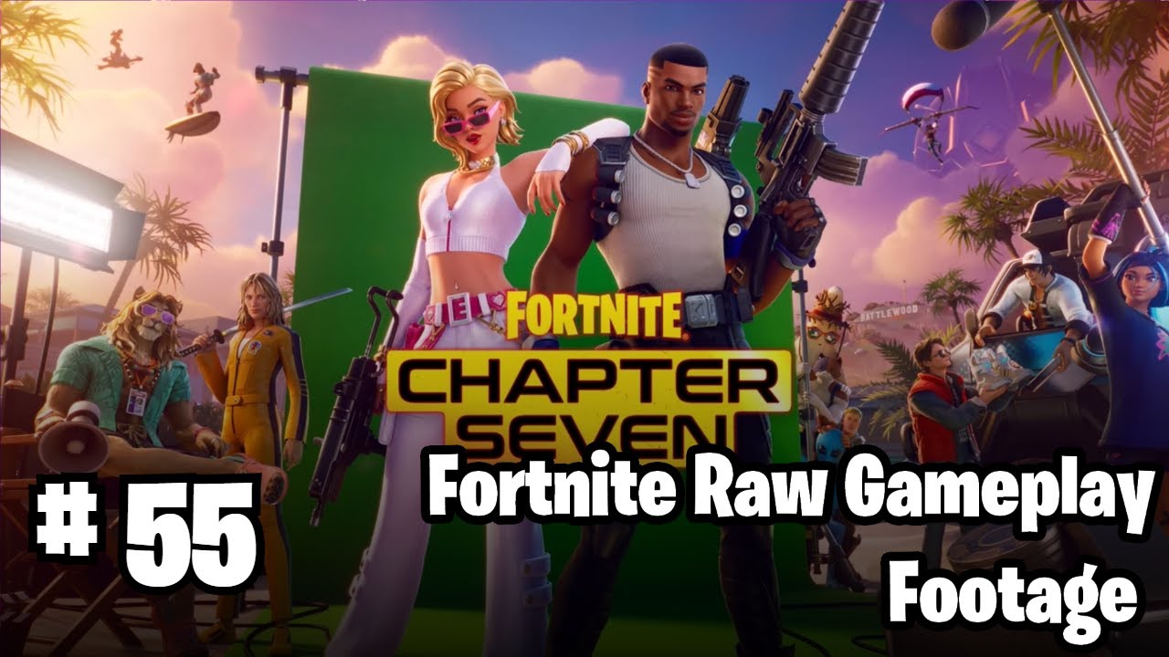 Fortnite Chapter 7: Season 1 - Random Raw Gameplay 55 (No Commentary)