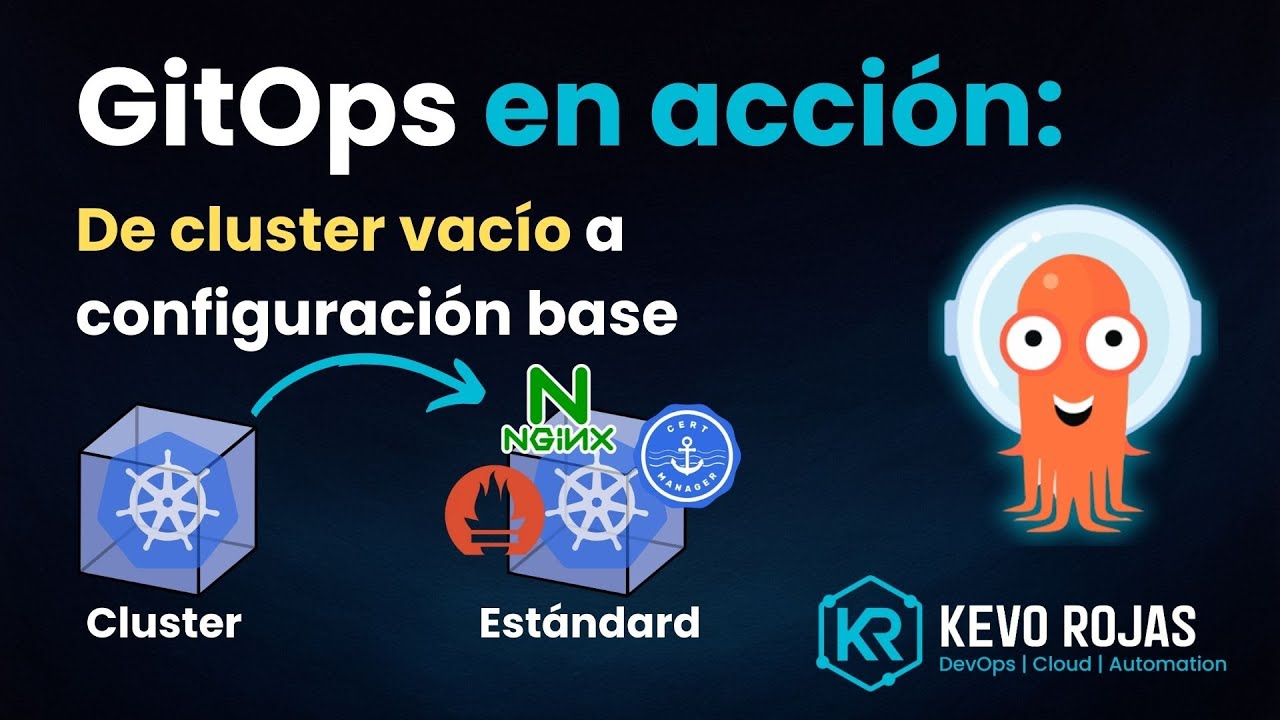GitOps en acción: de cluster vacío a configuración base