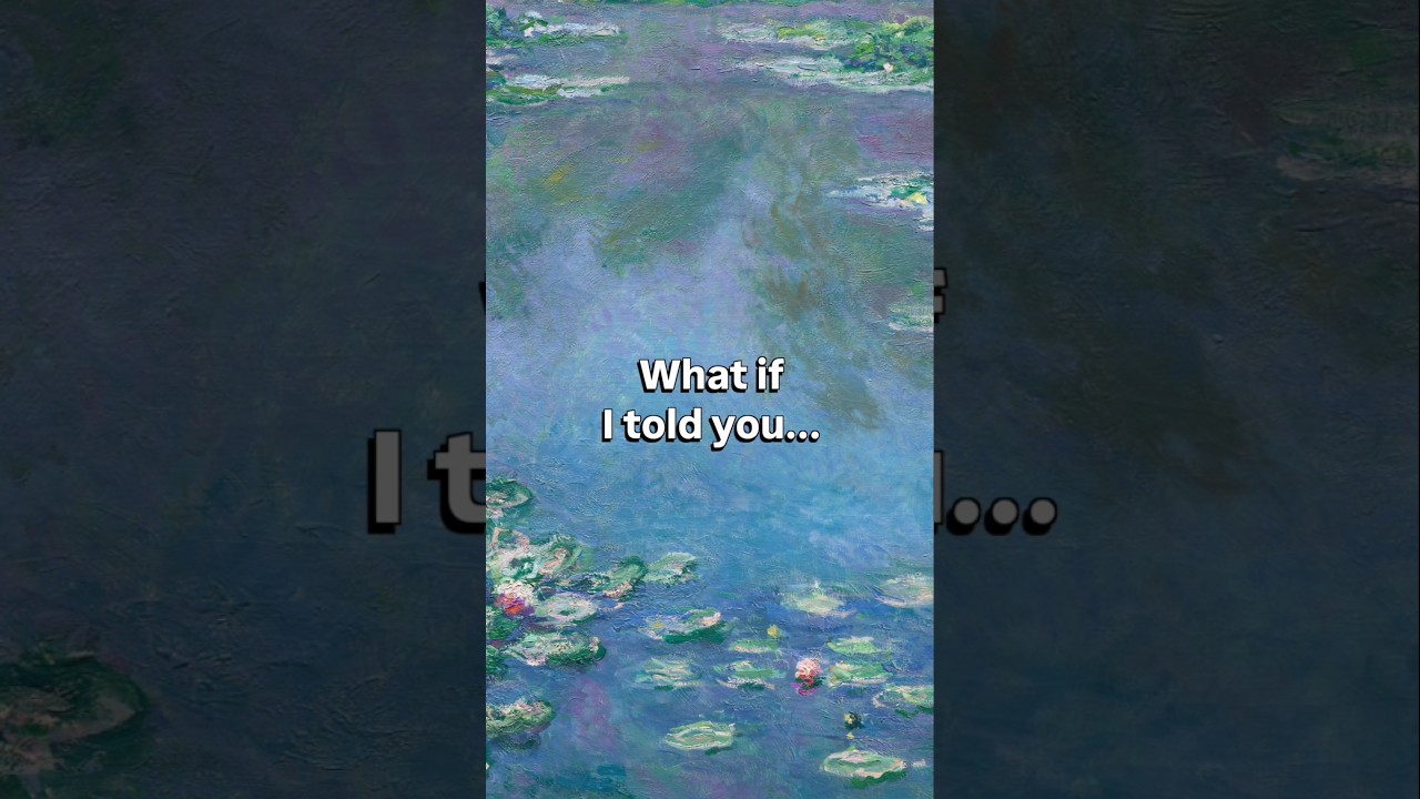 When Life Gets Blurry, Keep Going | Claude Monet Inspiration #art #claudemonet #inspiringstories