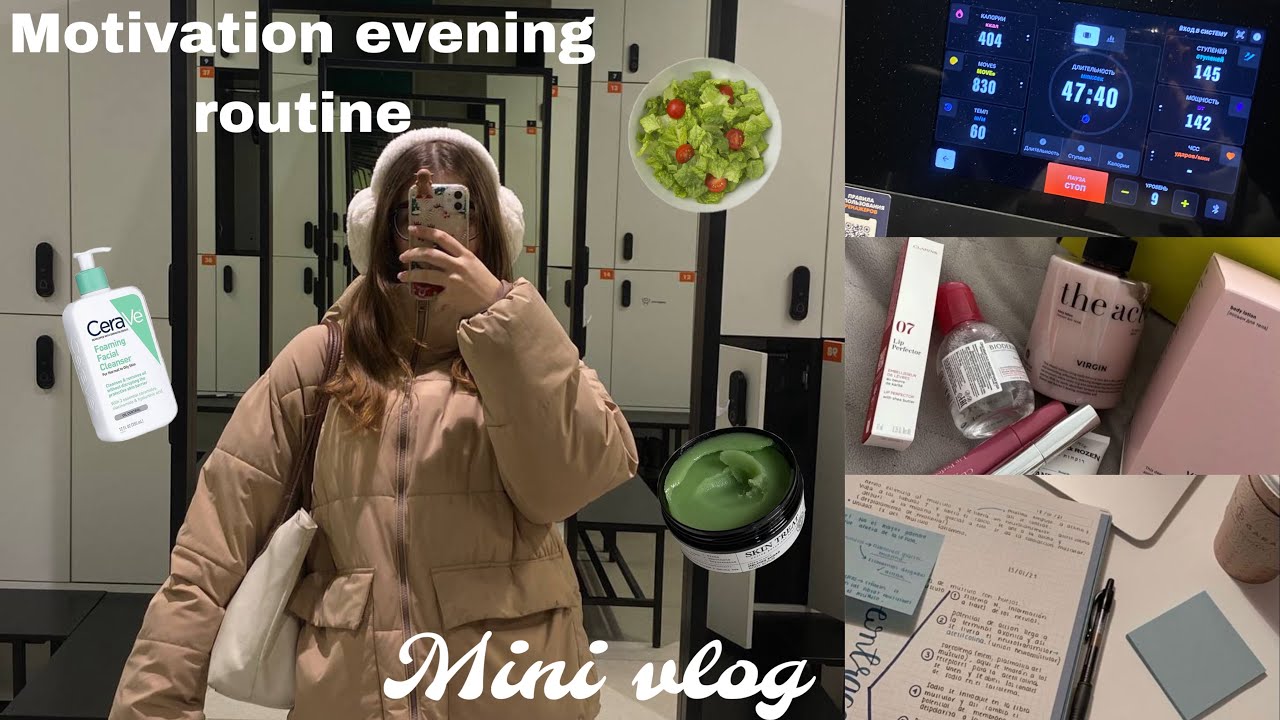 Motivation mini vlog🎧/gym/unboxing/talking/
