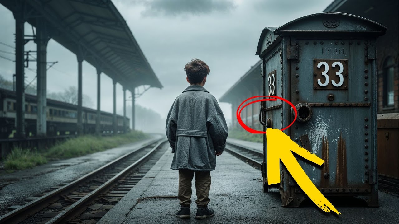 EL NIÑO HUÉRFANO SE REFUGIÓ EN LA VIEJA ESTACIÓN DE TREN — Y LA LLAVE MAESTRA ABRIÓ EL CASILLERO 33.