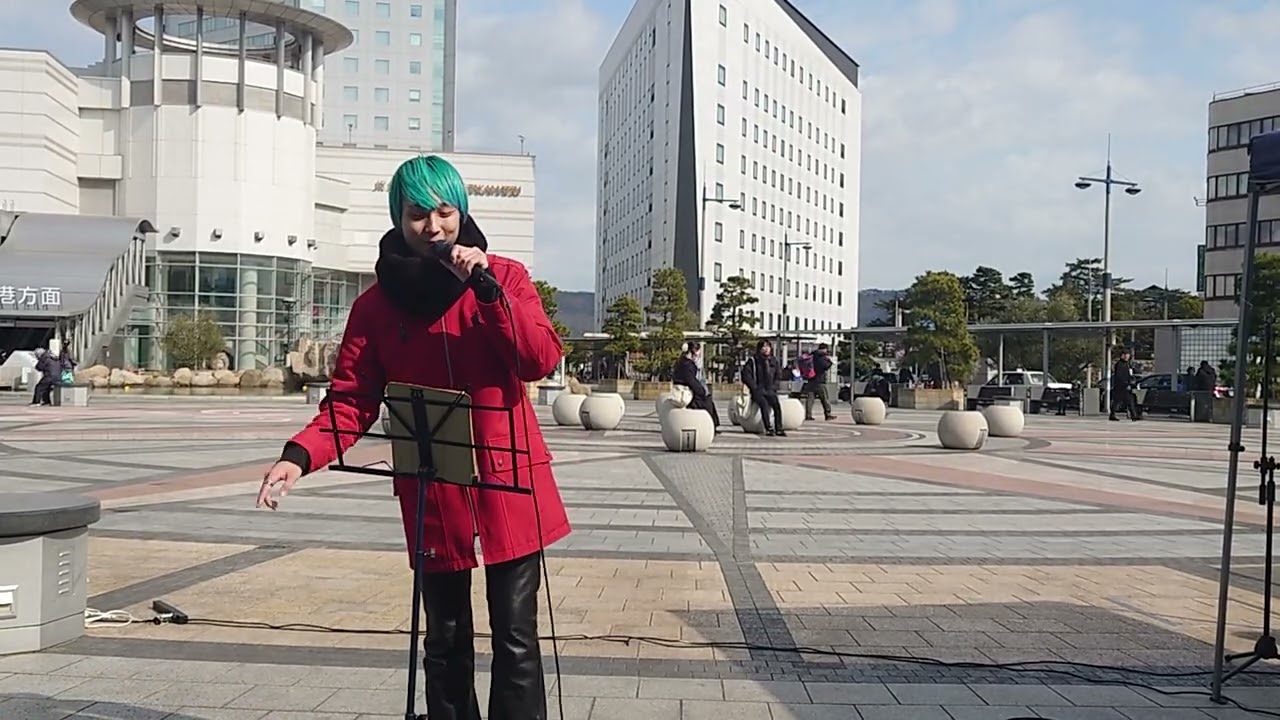 SASAMRCHE in 高松駅　Sionくん 2月7日