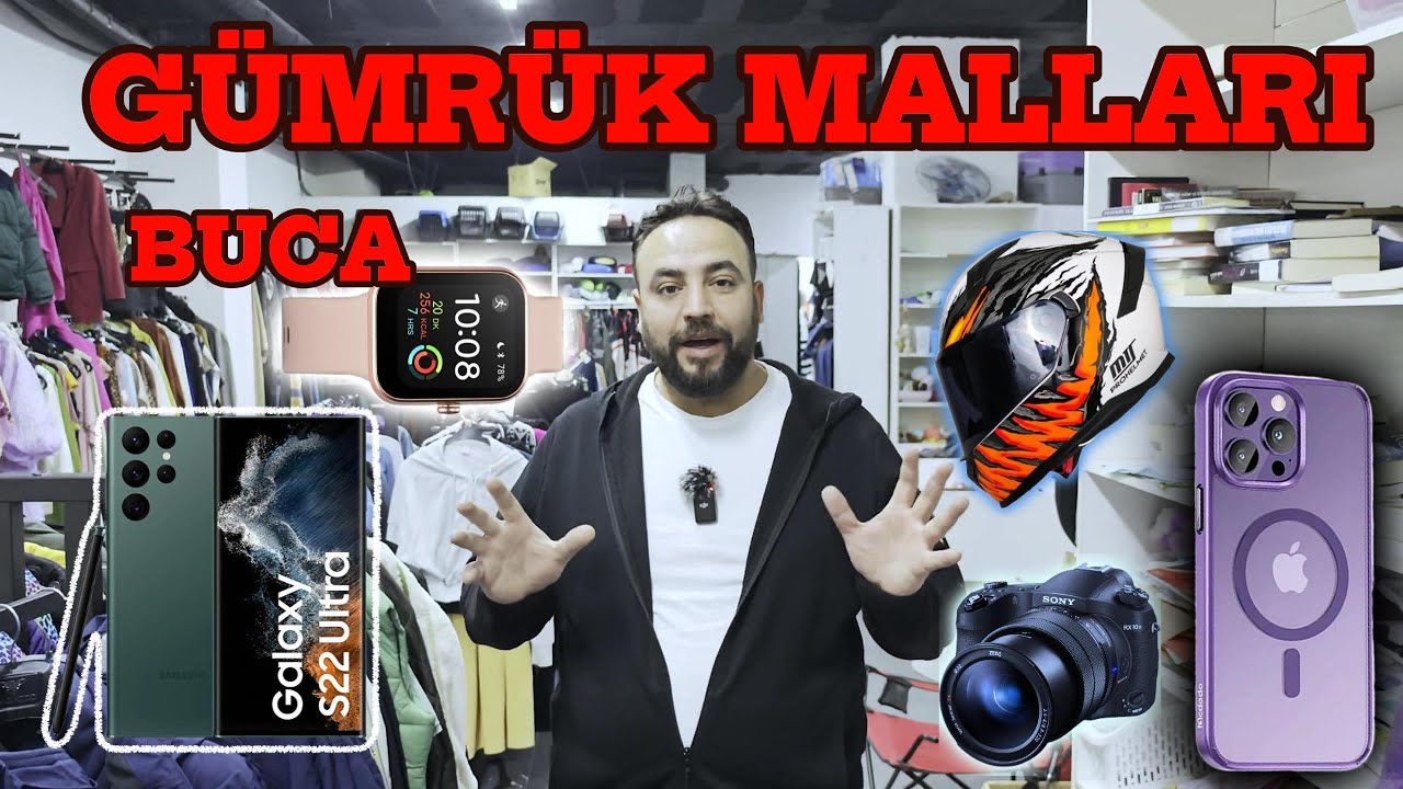 BUCA GÜMRÜK MALLARI VE HAVA ALANINDA UNUTULAN ÜRÜNLER #246