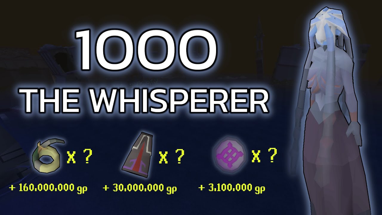 Loot From 1,000 Whisperer