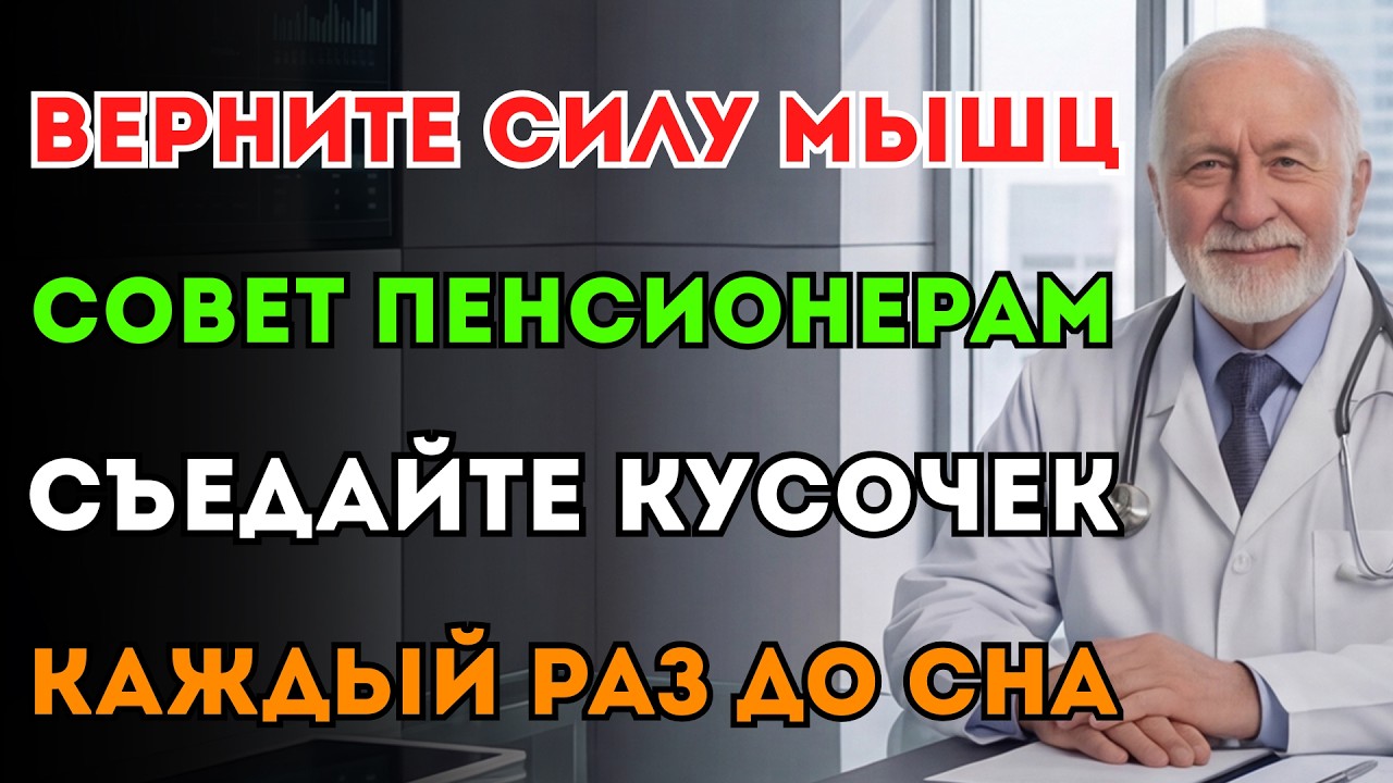 Врачи в шоке: Ешьте ЭТО на ночь и остановите потерю мышц после 60! Быстро и очень важно