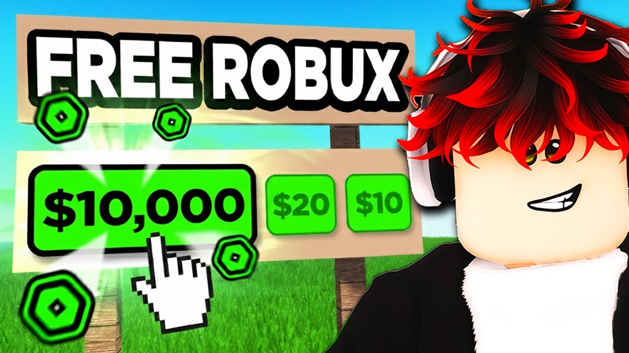 I Found a SECRET FREE ROBUX Game in Roblox!!