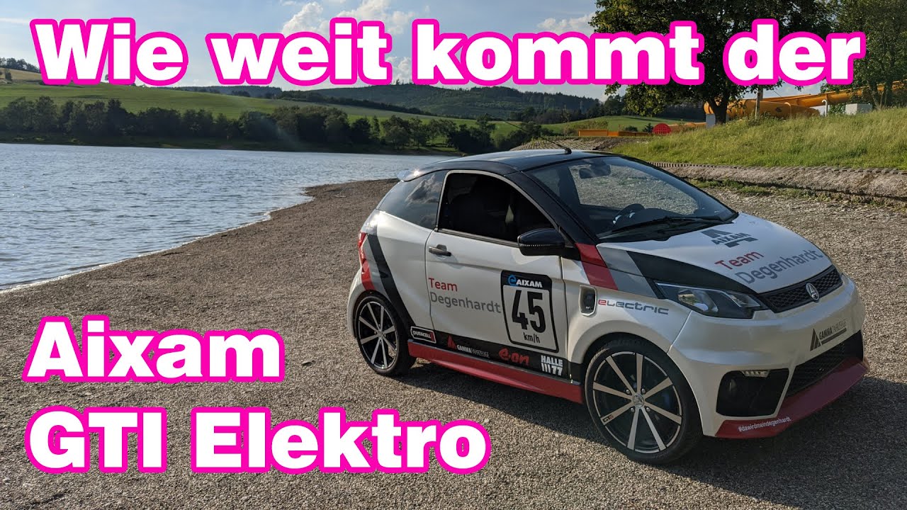 Opel Rocks-E Killer Reichweite getestet!! Aixam eCoupe GTI