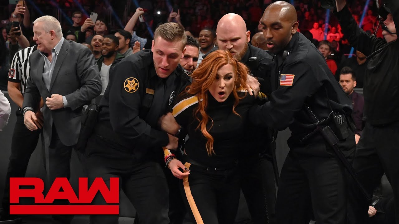 Бекки Линч арестовали: Raw, 25 февраля 2019 г.