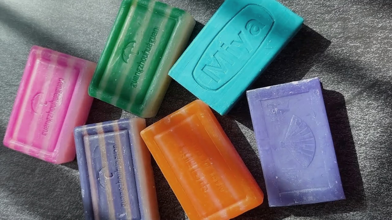 Crunchy & Clean ASMR Soap Cutting Sounds - 1322