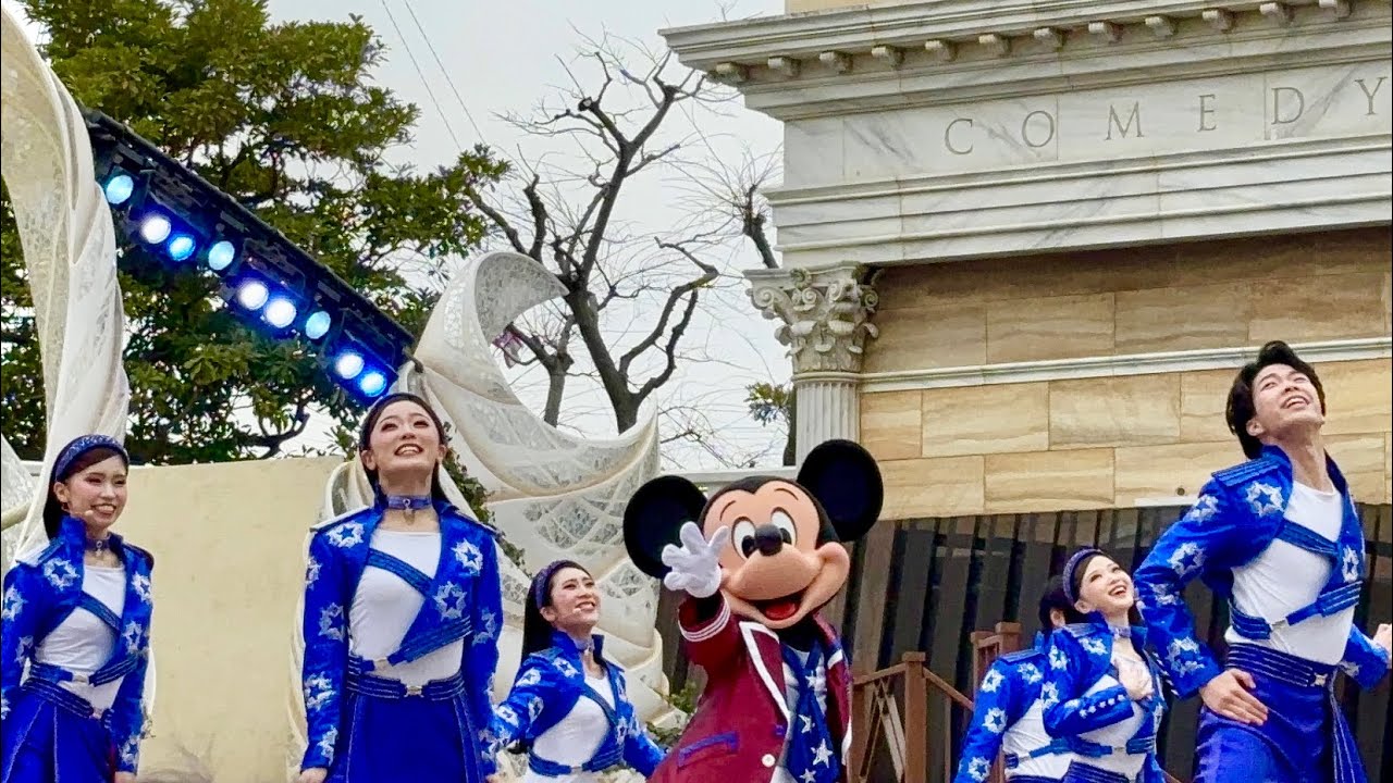 神ショーだ‼️伝説のダンサーさんも⁉️《ディズニーシー25周年ダンス・ザ・グローブ1st回‼️》3月2日DPA席B-06-04