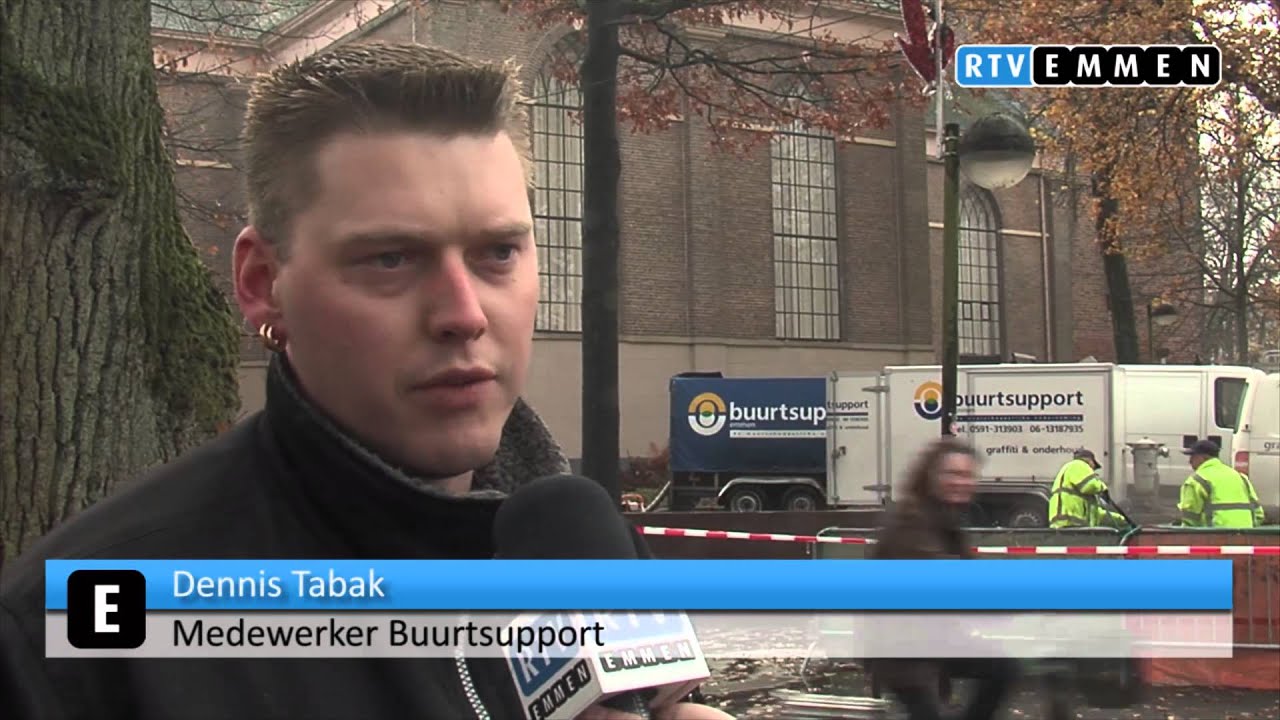 RTV Emmen - Grote schoonmaak centrum Emmen