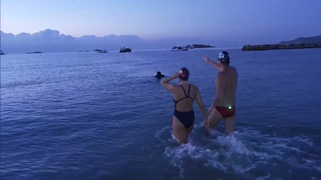 Nathalie Pohl + Andy Donaldson - 104km Relay around Ibiza